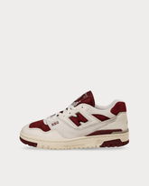 New Balance 550 - Sea Salt/Classic Crimson